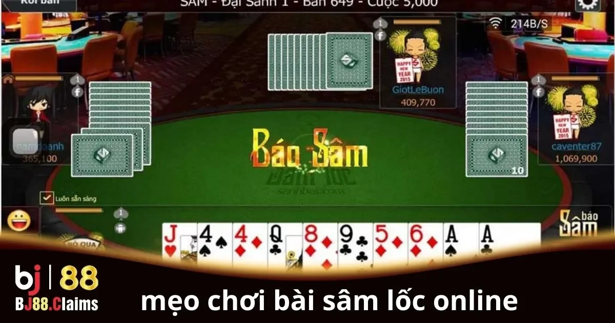 Mẹo chơi bài Sâm Lốc online hiệu quả cho người mới